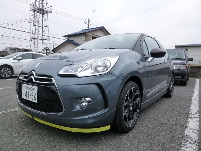 ◆DS3 Sport Chic の試乗車がやってきました◆