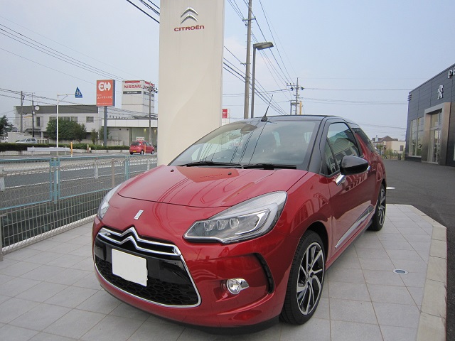 ★DS3 Cabrio　期間限定試乗車★