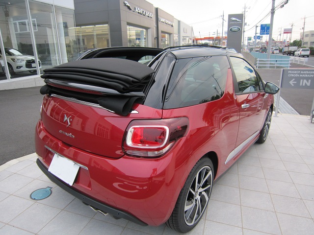 ★DS3 Cabrio　期間限定試乗車★