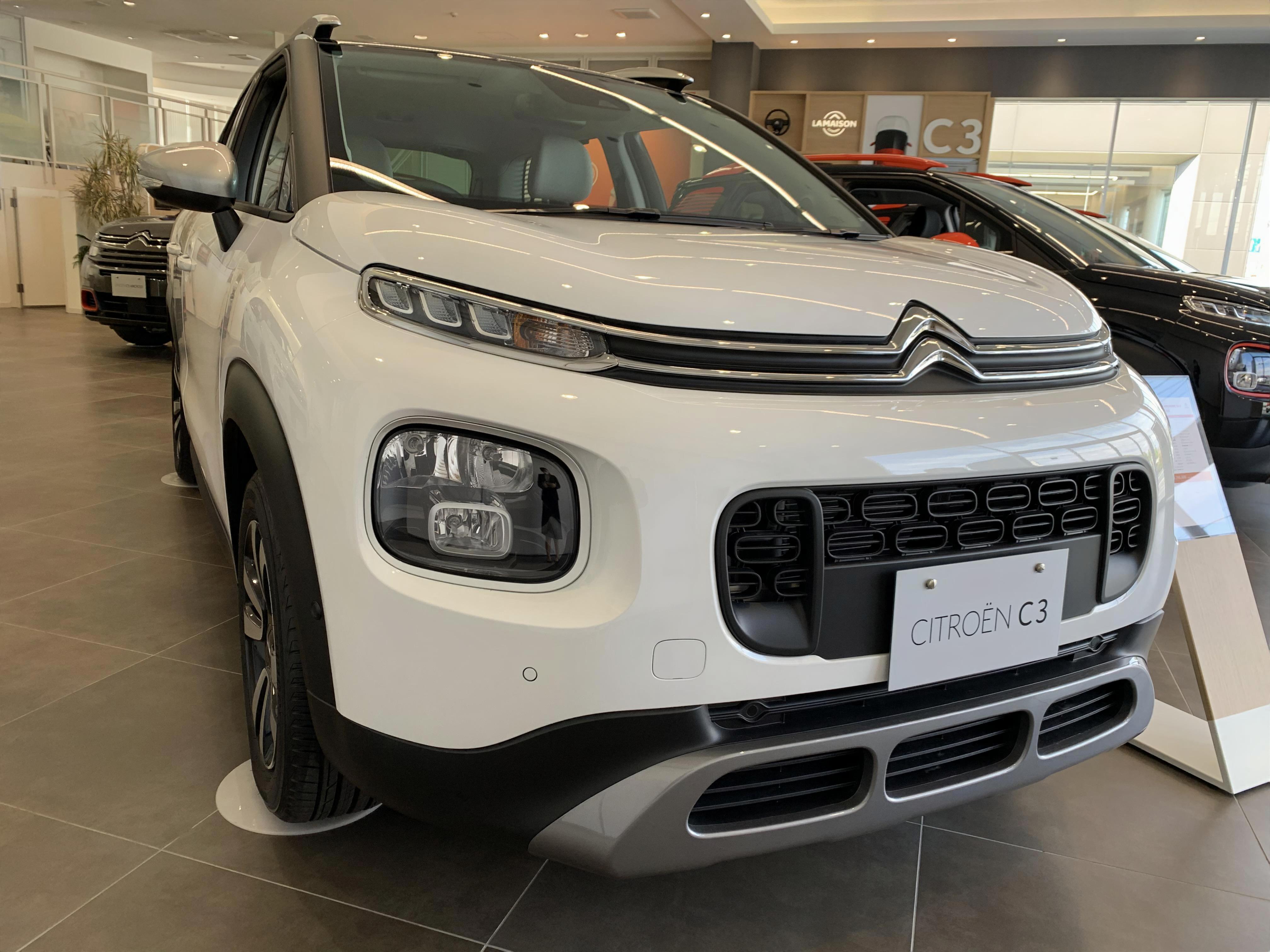 展示車の”C3 AIRCROSS”について