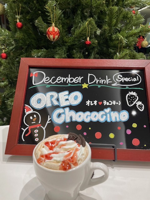 12月限定ドリンクのご紹介☕